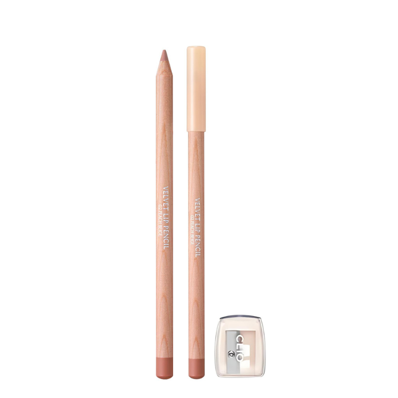 Velvet Lip Pencil with Sharpener (2 colors)
