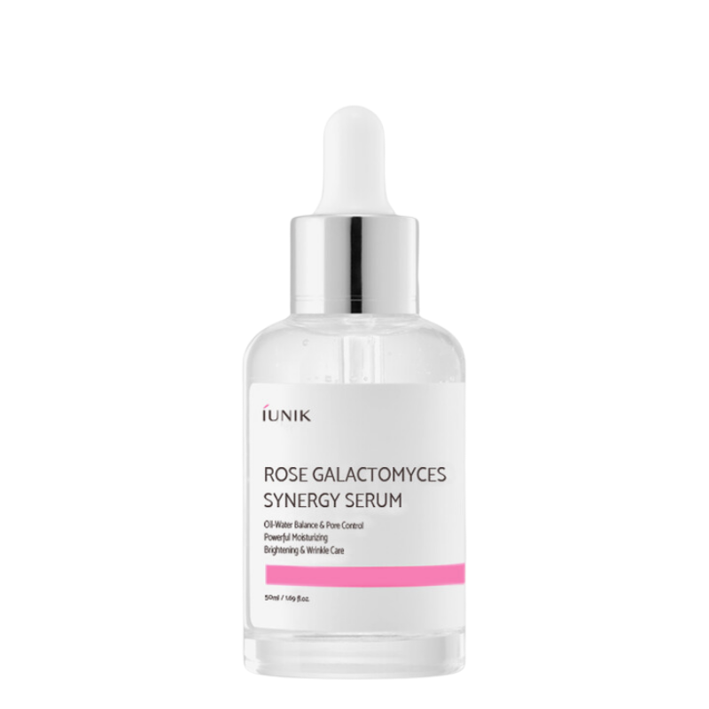 Best Korean Skincare SERUM Rose Galactomyces Synergy Serum iUNIK