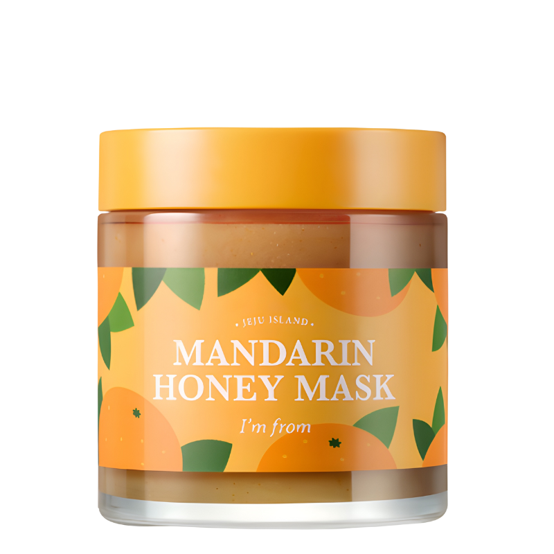 Best Korean Skincare WASH-OFF MASK Mandarin Honey Mask I'm from