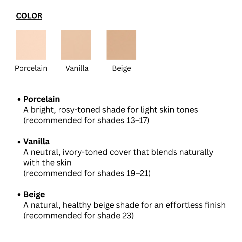 Creamy Cover Concealer (3 colors)