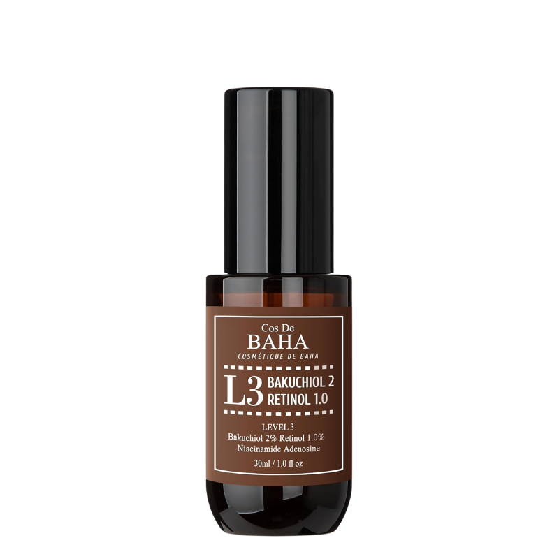Best Korean Skincare SERUM L3 Bakuchiol & Retinol Serum Cos De BAHA