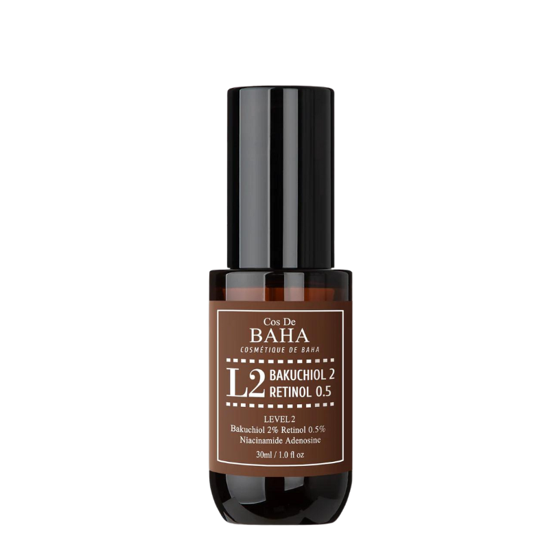 Best Korean Skincare SERUM L2 Bakuchiol & Retinol Serum Cos De BAHA