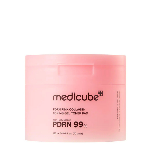 PDRN Pink Collagen Toning Gel Toner Pad (70 pads)