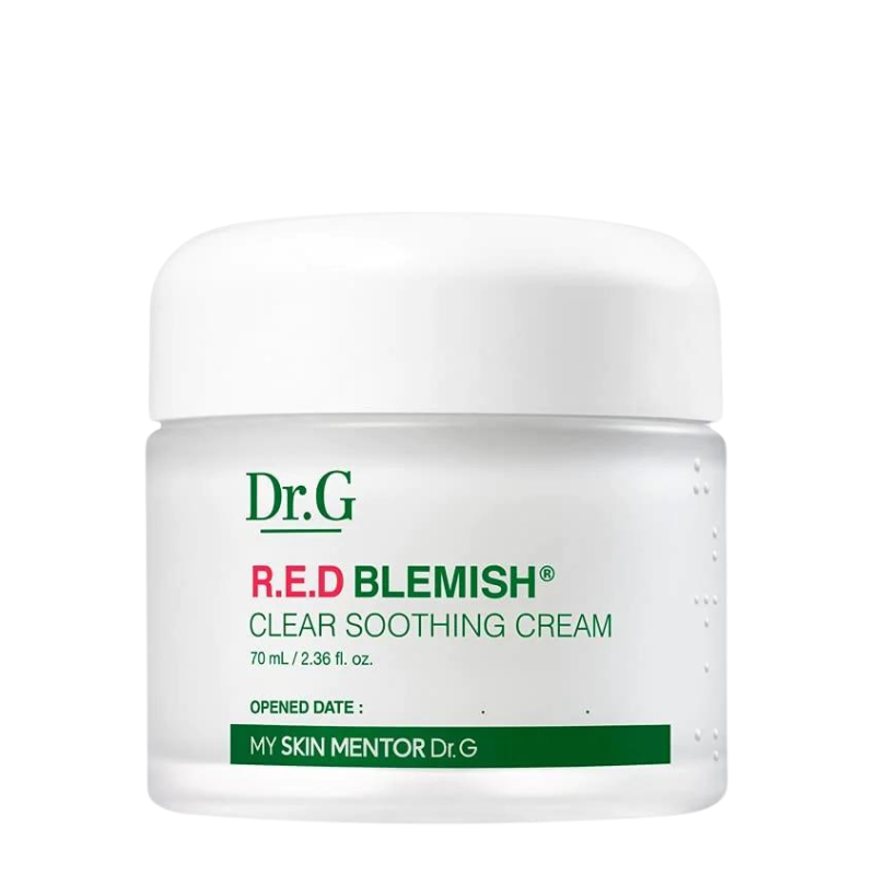 Best Korean Skincare CREAM R.E.D Blemish Clear Soothing Cream Dr.G