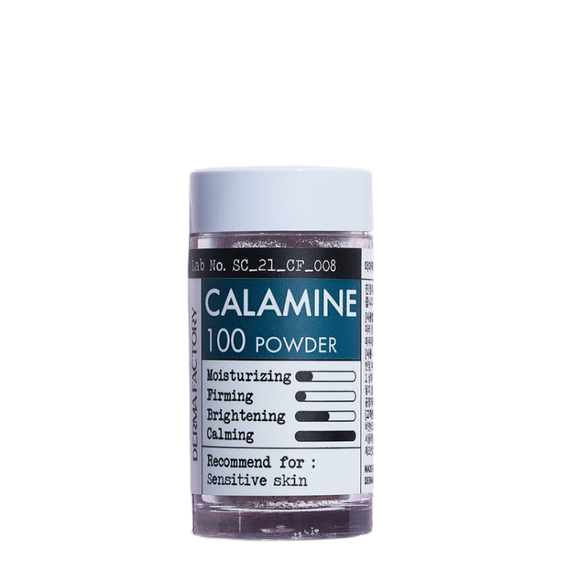 Best Korean Skincare ESSENCE POWDER Calamine 100 Powder DERMA FACTORY