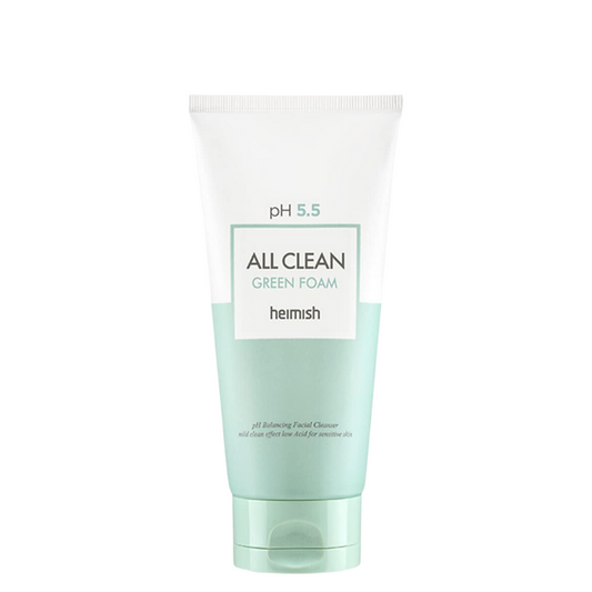 Best Korean Skincare CLEANSING FOAM All Clean Green Foam heimish