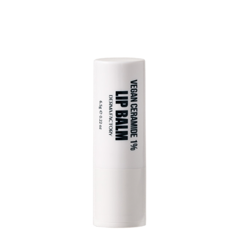 Best Korean Skincare LIP CARE Vegan Ceramide 1% Lip Balm DERMA FACTORY