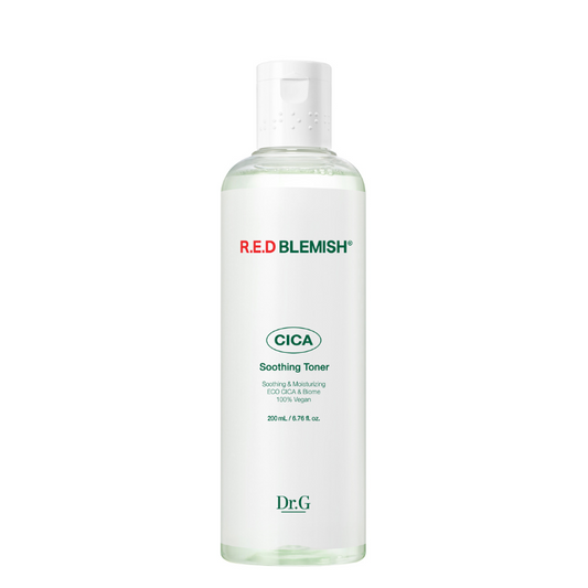 Best Korean Skincare TONER R.E.D Blemish Cica Soothing Toner Dr.G