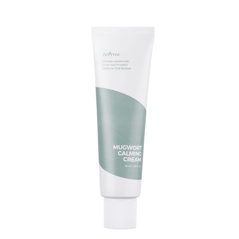 Best Korean Skincare CREAM Mugwort Calming Cream Isntree
