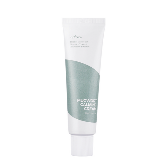 Best Korean Skincare CREAM Mugwort Calming Cream Isntree