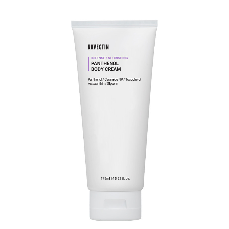 Best Korean Skincare BODY CREAM Intense Panthenol Body Cream ROVECTIN