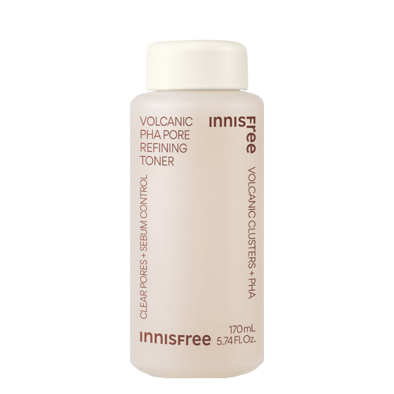 Best Korean Skincare TONER Volcanic PHA Pore Refining Toner innisfree
