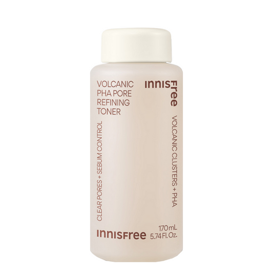 Best Korean Skincare TONER Volcanic PHA Pore Refining Toner innisfree