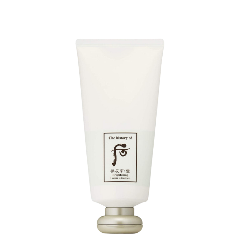 Best Korean Skincare CLEANSING FOAM Gongjinhyang Seol Radiant Brightening Foam Cleanser The History of Whoo