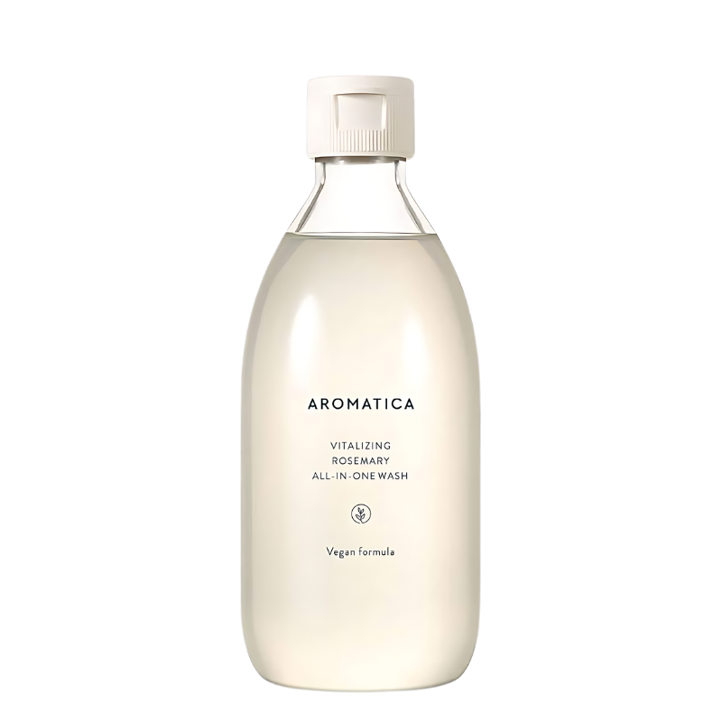 Best Korean Skincare BODY WASH Vitalizing Rosemary All-In-One Wash AROMATICA