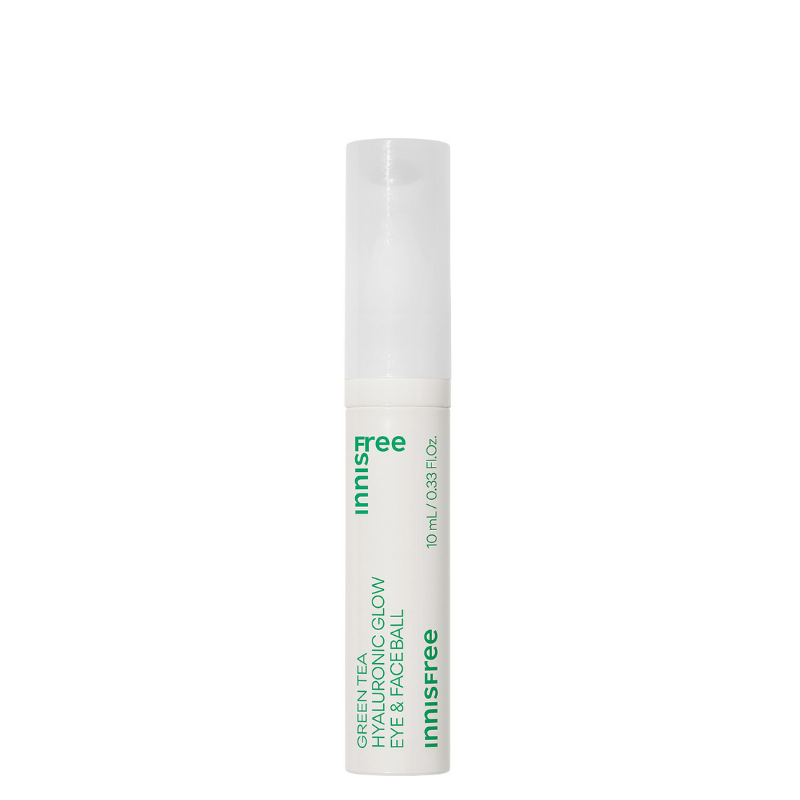 Best Korean Skincare SERUM Green Tea Hyaluronic Glow Eye & Face Ball innisfree