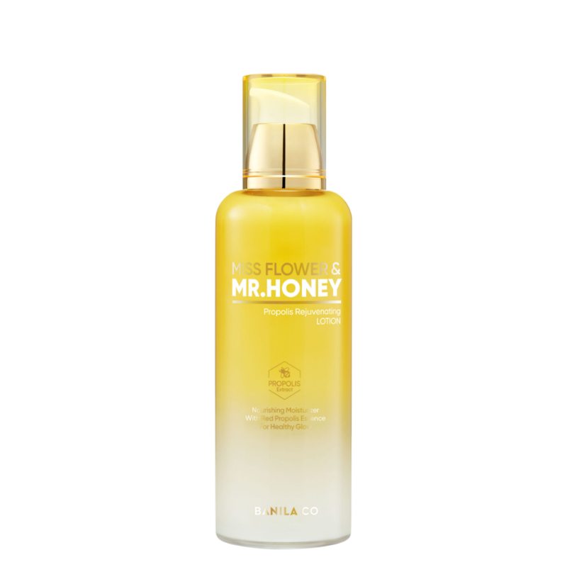 Best Korean Skincare LOTION/EMULSION Miss Flower & Mr.Honey Propolis Rejuvenating Lotion BANILA CO