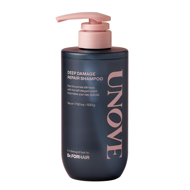 Best Korean Skincare SHAMPOO Deep Damage Repair Shampoo UNOVE