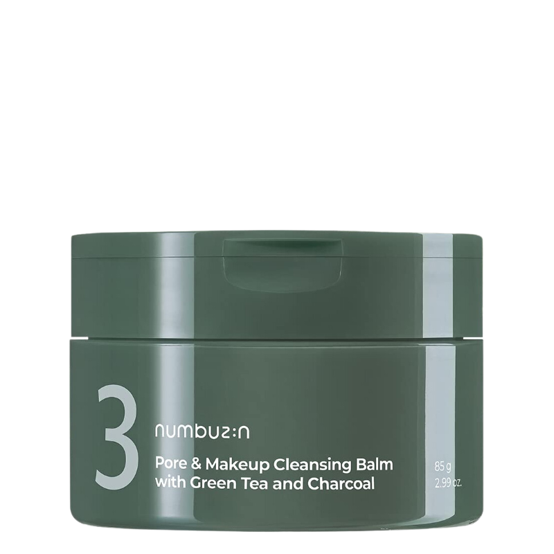 No.3 Pore Makeup Cleansing Balm with Green Tea and Charcoal