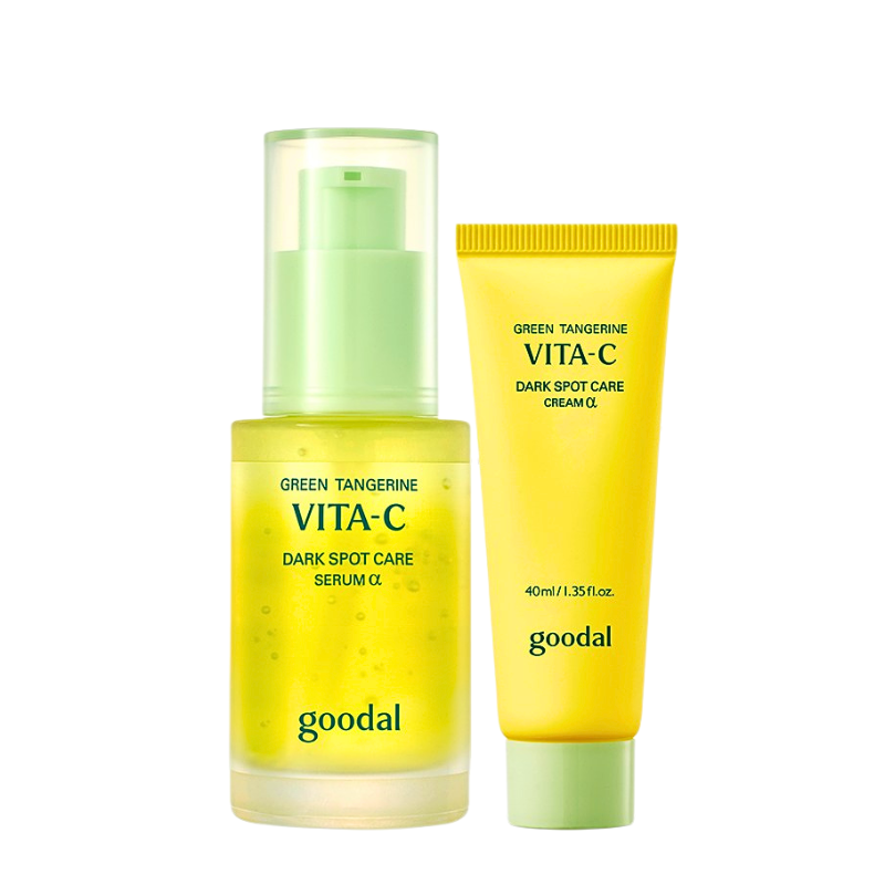 Green Tangerine Vitamin C Dark Spot Value Set (Serum 30ml + Cream 40ml)