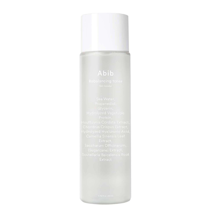 Best Korean Skincare TONER Rebalancing Toner Skin Booster Abib