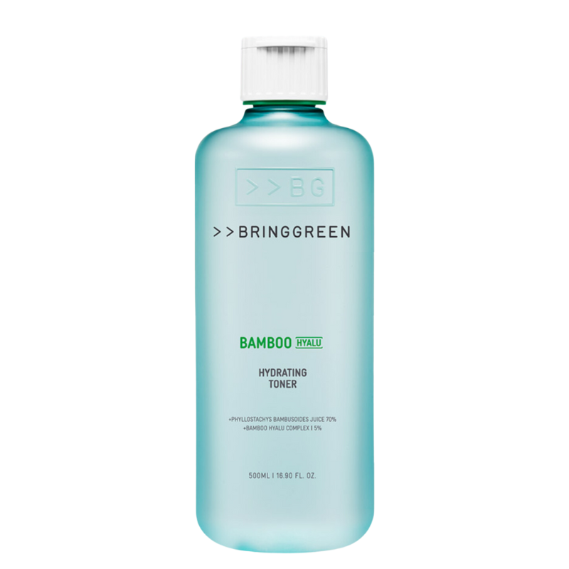 Best Korean Skincare TONER Bamboo Hyalu Hydrating Toner BRING GREEN