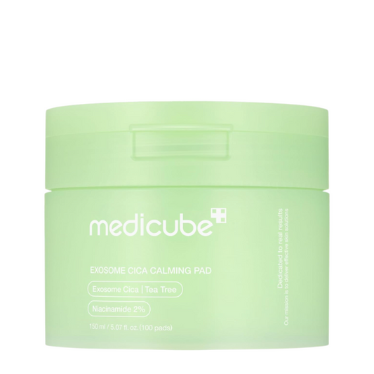 Best Korean Skincare TONER PAD Exosome CICA Calming Pad (100 pads) medicube