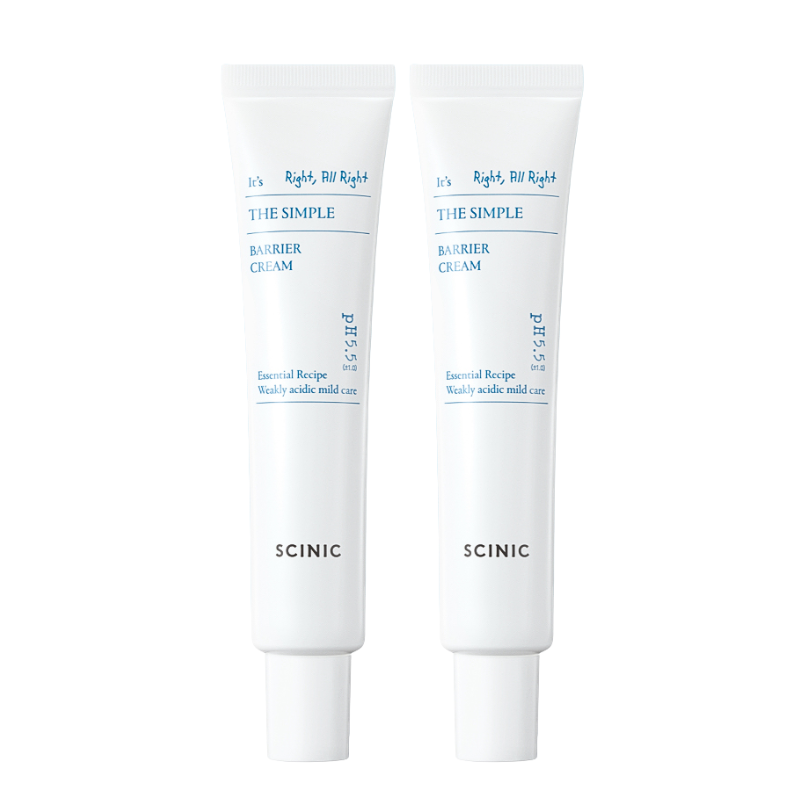 The Simple Barrier Cream Set (40ml x 2)