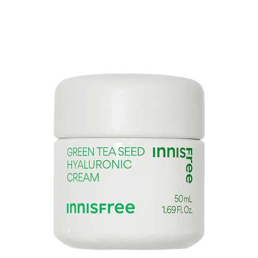 Best Korean Skincare CREAM Green Tea Seed Hyaluronic Cream innisfree