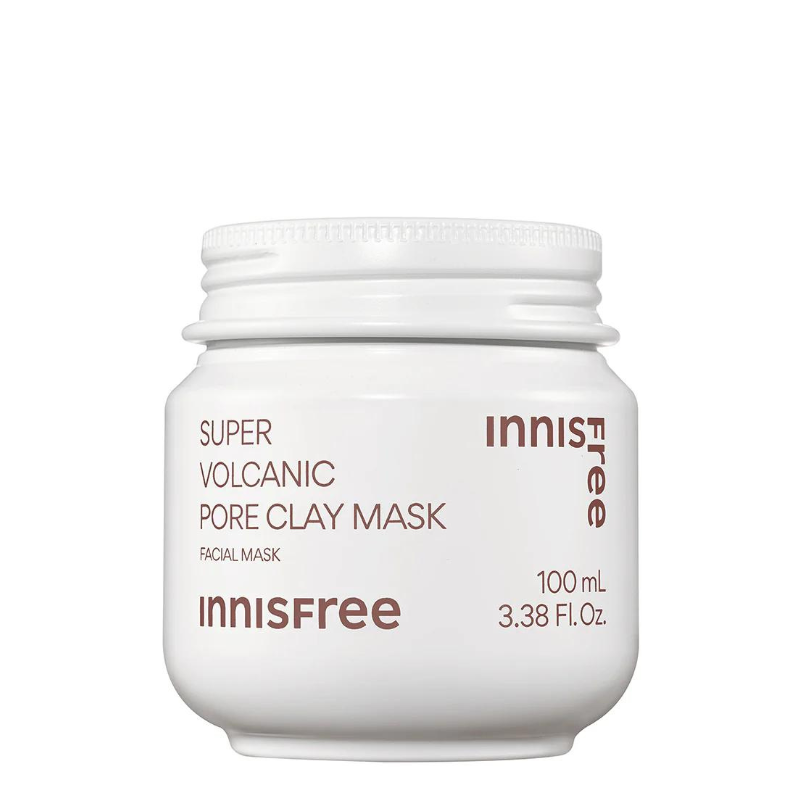 Best Korean Skincare WASH-OFF MASK Super Volcanic Pore Clay Mask innisfree