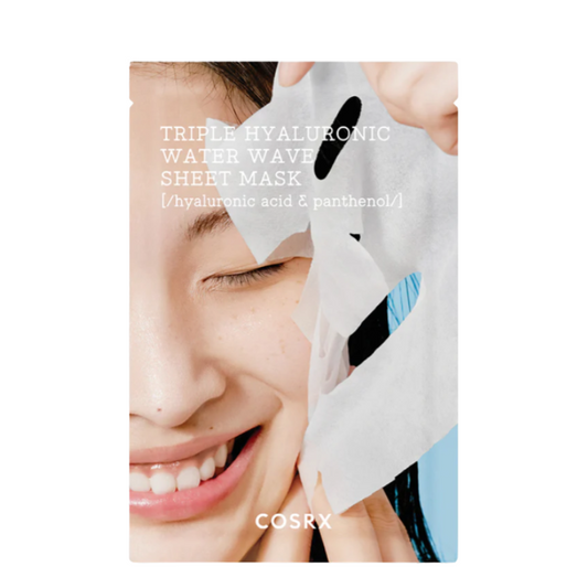 Hydrium Triple Hyaluronic Water Wave Sheet Mask Set (10 masks)
