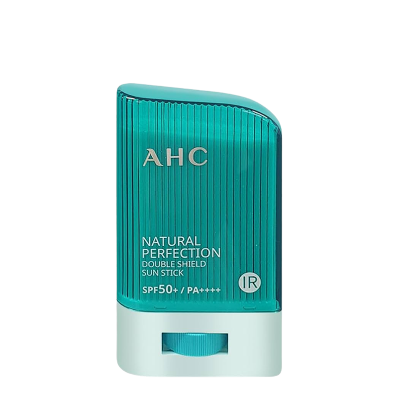 Best Korean Skincare SUN STICK Natural Perfection Double Shield Sun Stick SPF50+ PA++++ AHC