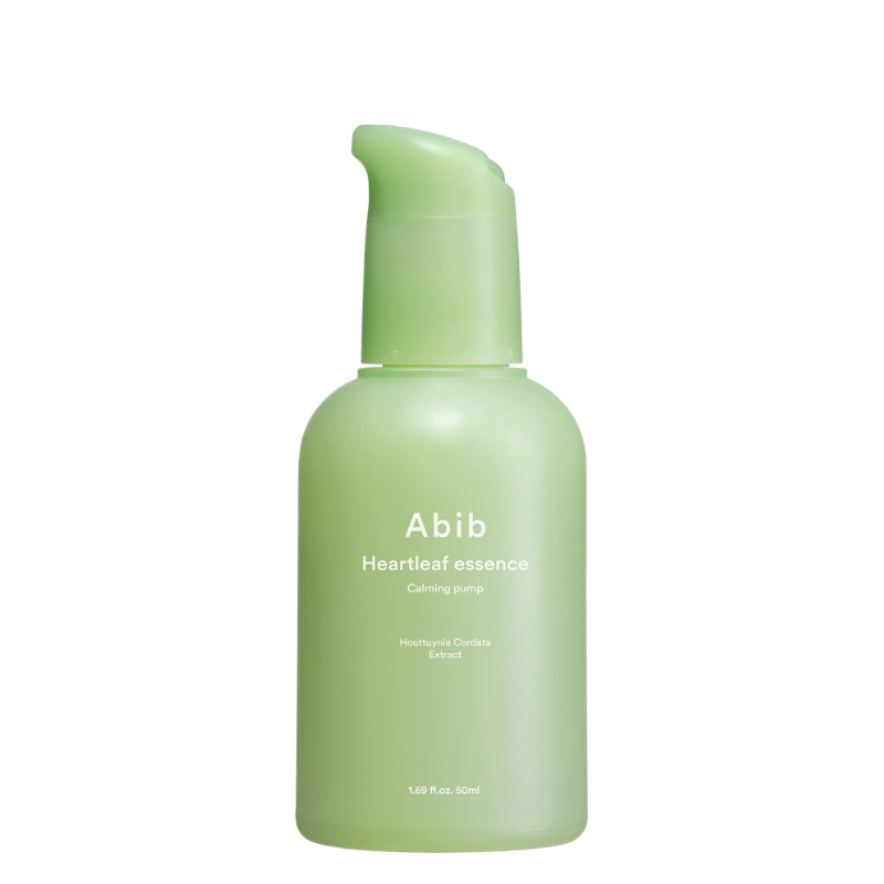 Best Korean Skincare ESSENCE Heartleaf Essence Calming Pump Abib
