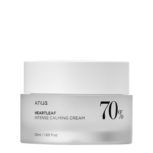 Best Korean Skincare CREAM Heartleaf 70% Intense Calming Cream Anua