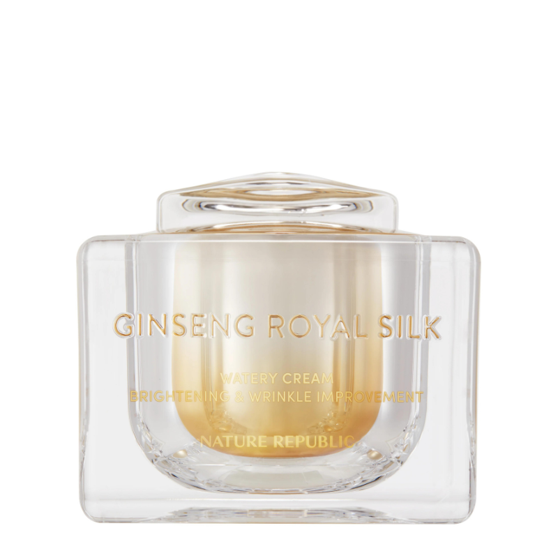 Best Korean Skincare CREAM Ginseng Royal Silk Watery Cream NATURE REPUBLIC