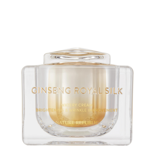 Best Korean Skincare CREAM Ginseng Royal Silk Watery Cream NATURE REPUBLIC