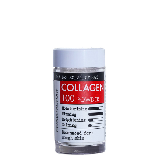 Best Korean Skincare ESSENCE POWDER Collagen 100 Powder DERMA FACTORY