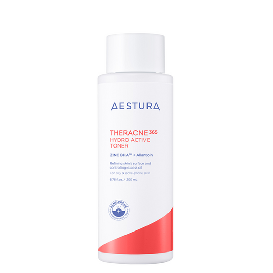 Best Korean Skincare TONER Theracne 365 Hydro Active Toner AESTURA