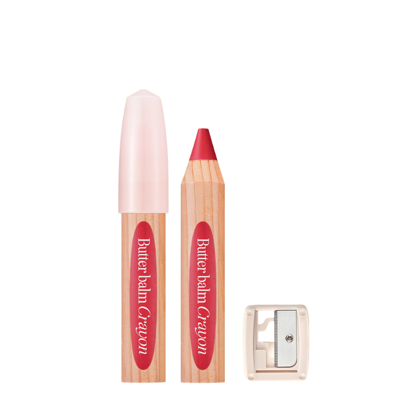 Butter Balm Crayon with Sharpener (15 colors)