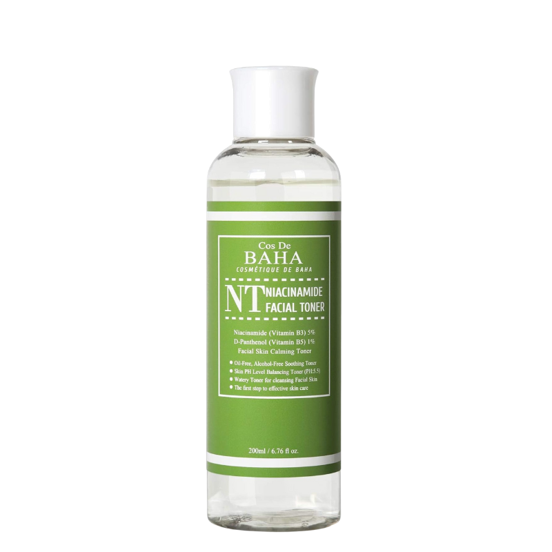 Best Korean Skincare TONER NT Niacinamide Facial Toner Cos De BAHA