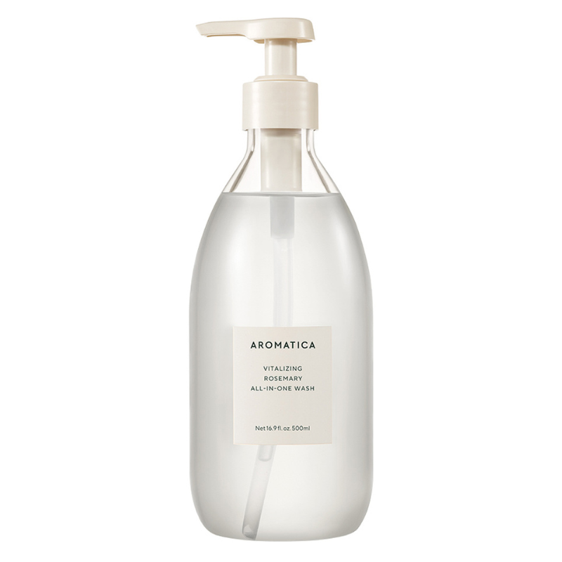 Best Korean Skincare BODY WASH Vitalizing Rosemary All-In-One Wash AROMATICA