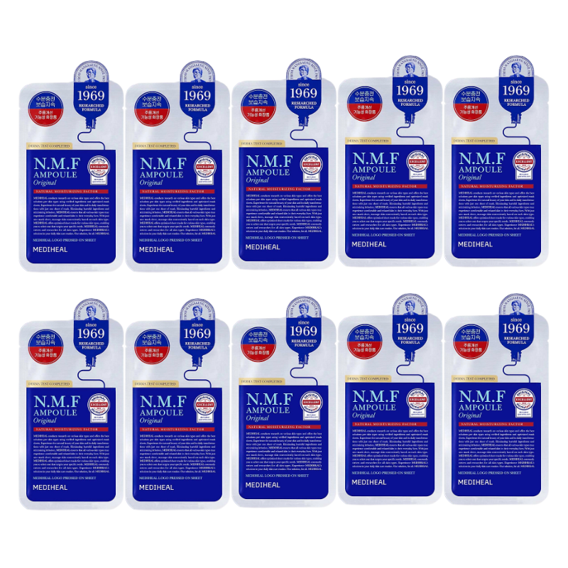 The N.M.F Ampoule Mask Set (10 masks)