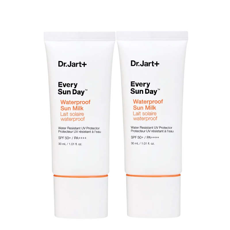 Best Korean Skincare SUN MILK Every Sun Day Waterproof Sun Milk SPF50+ PA++++ Dr.Jart+