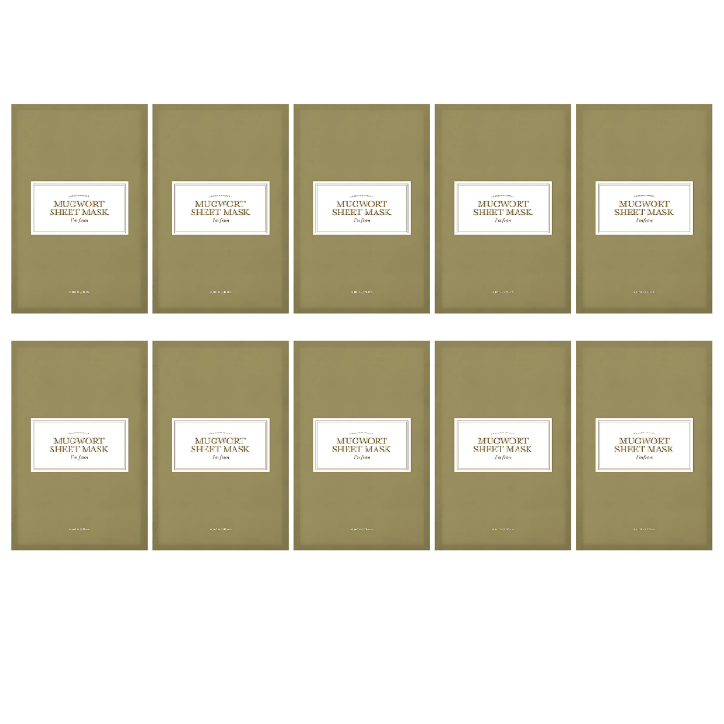 Mugwort Sheet Mask Set (10 masks)