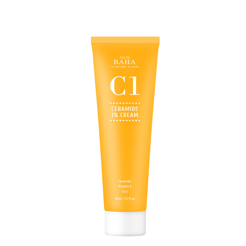 Best Korean Skincare CREAM C1 Ceramide 1% Cream Cos De BAHA