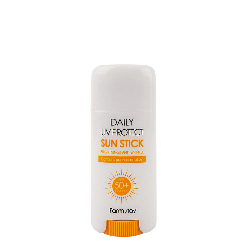 Best Korean Skincare SUN STICK Daily UV Protect Sun Stick SPF50+ PA++++ Farm Stay