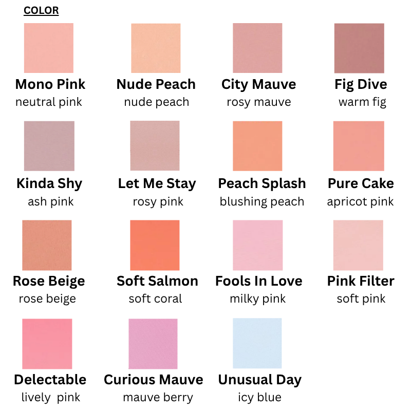 Face Blush (15 colors)