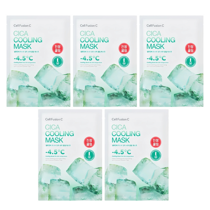 Post Alpha Cica Cooling Mask Set (5 masks)