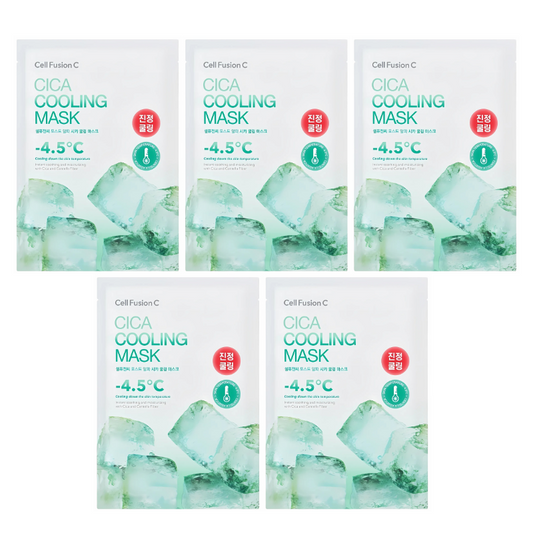 Post Alpha Cica Cooling Mask Set (5 masks)