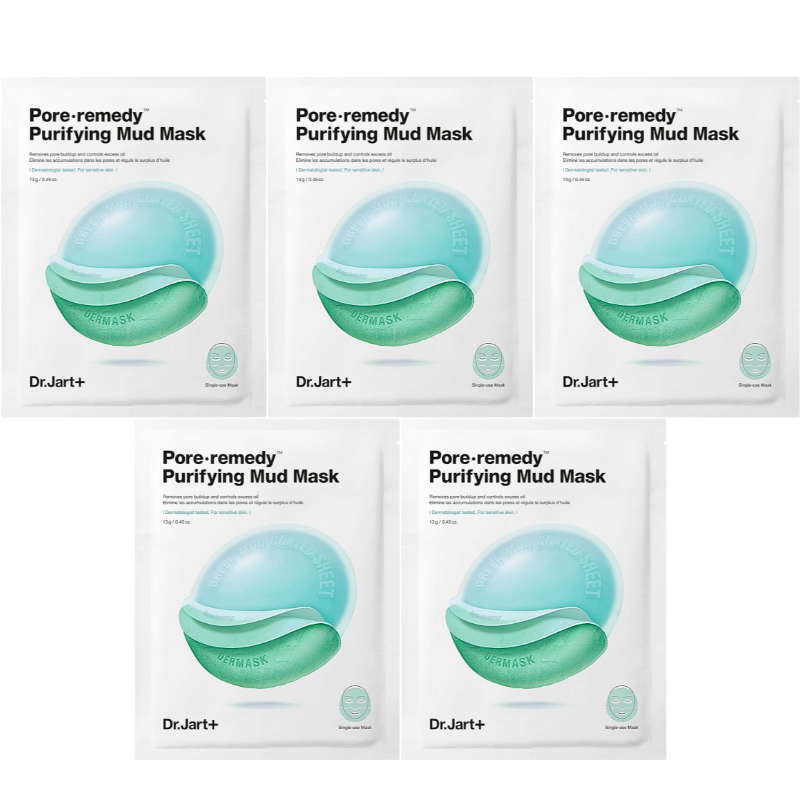 Pore remedy Purifying Mud Mask Set (5 masks)